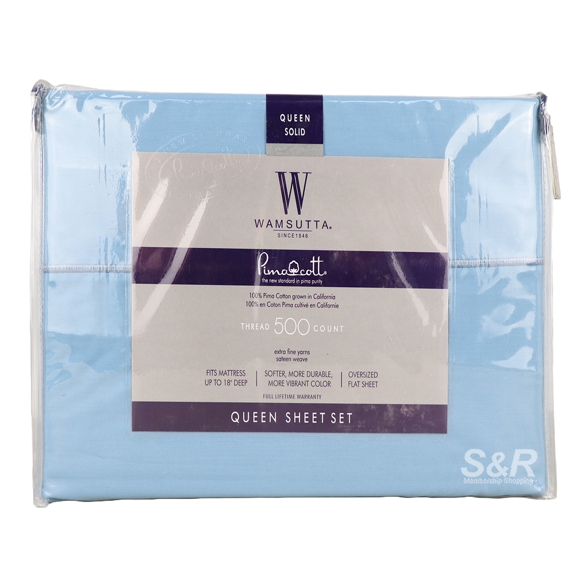 Wamsutta 500 Thread Count Sheet Set Wamsutta 500 Thread Count Sheet Set